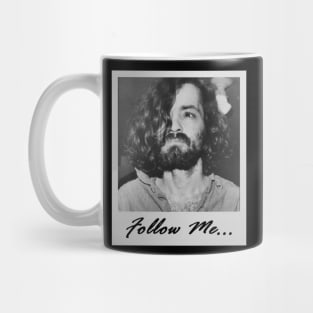 Charles Manson Polaroid Mug